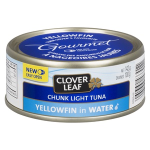 Clover Leaf Chunk Light Yellowfin Tuna in Water
