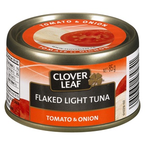 Clover Leaf Flaked Light Tuna Tomato & Onion