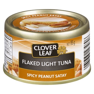 Clover Leaf Flaked Light Tuna Spicy Peanut Satay