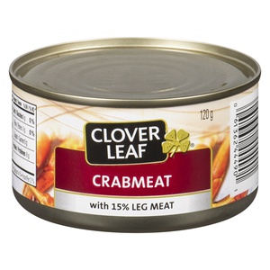 Clover Leaf Crabmeat W/ 15% Leg Meat