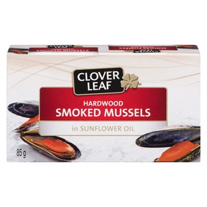 Clover Leaf Smoked Mussels in Sunflower Oil