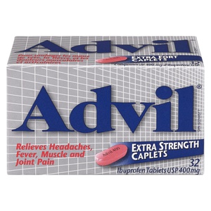 Advil Ibuprofen Caplets Extra STR