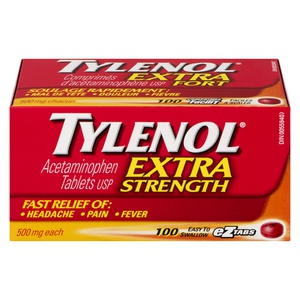 Tylenol Eztabs Extra Strength