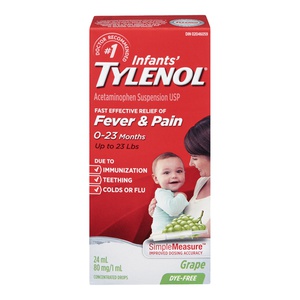 Tylenol Infants Fever & Pain White Grape