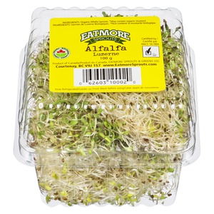 Eatmore Organic Alfalfa Sprouts