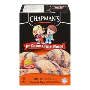 Chapmans Creamery Ice Cream Tiger Tail