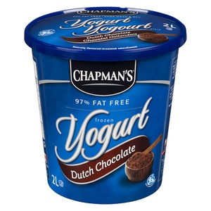 Chapmans Frozen Yogurt Dutch Chocolate