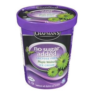 Chapmans Ice Cream No Sugar Added Maple Walnut