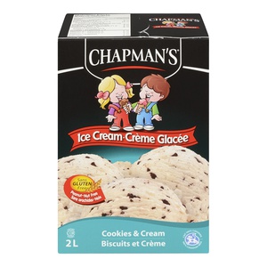 Chapmans Creamery Ice Cream Cookies & Cream