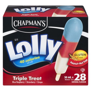 Chapmans Lil Lolly Triple Treat