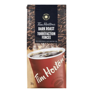 Tim Hortons Dark Roast Coffee Fine Grind