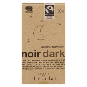 Galerie Au Chocolat Organic Dark Bar