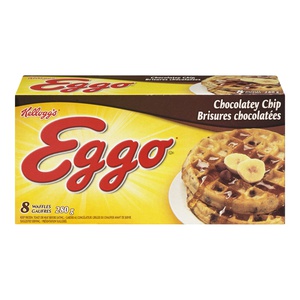 Kelloggs Eggo Waffles Chocolatey Chip
