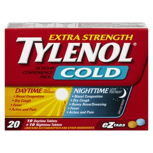 Tylenol Cold Es Combo Caps