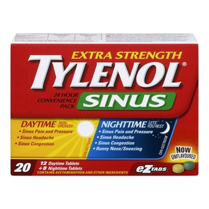 Tylenol Sinus Extra Strength Ez Tabs
