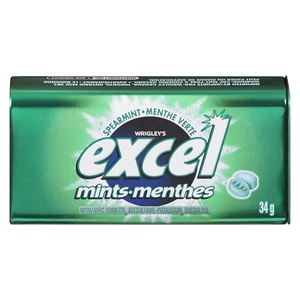 Excel Spearmint Mints