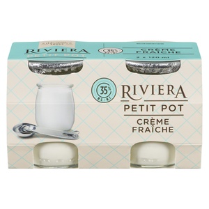 Riviera Petit Pot Creme Fraiche