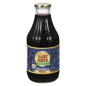 Just Juice Organic Wild Blueberry