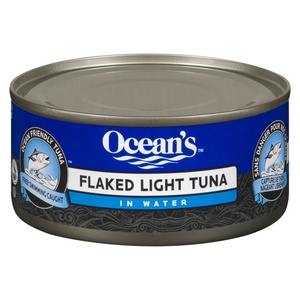 Oceans Flaked Light Skipjack Tuna in Water