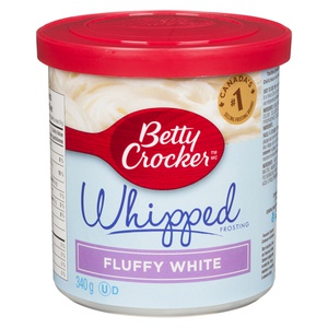 Betty Crocker Whipped Frosting Fluffy White