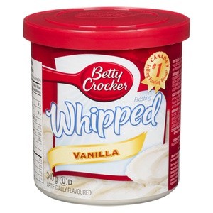Betty Crocker Whipped Frosting Vanilla
