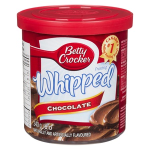 Betty Crocker Whipped Frosting Chocolate