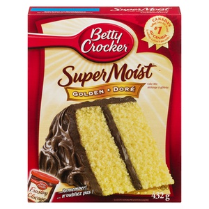 Betty Crocker Super Moist Golden Cake Mix