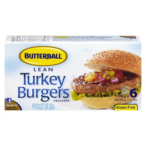 Butterball Original Seasoned Turkey Burgers 6pk