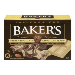 Bakers Premium White Chocolate