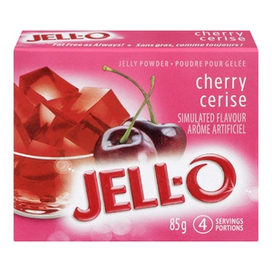 Jello Jelly Powder Cherry