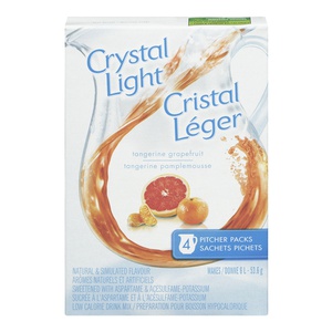 Crystal Light Tangerine Grapefruit Pitcher Packs