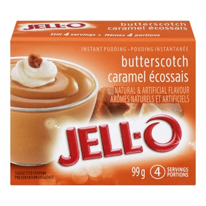 Jello Instant Pudding Butterscotch