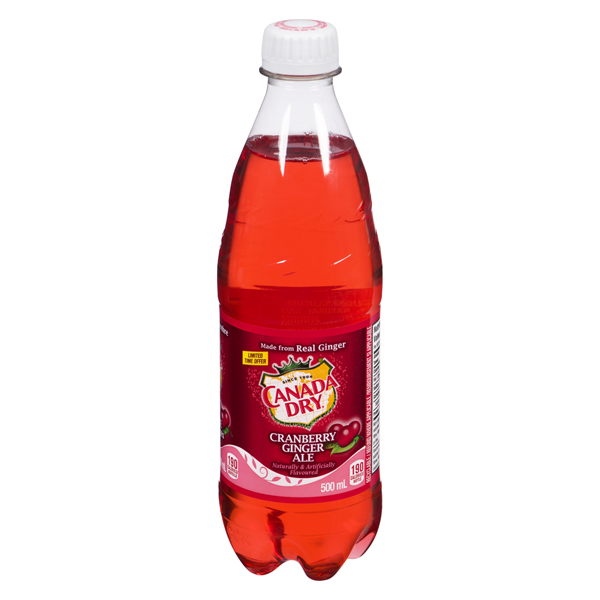 CANADA DRY CRANBERRY GINGER ALE
