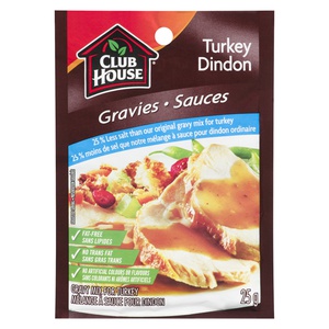Club House Gravies Mix 25% Less Salt Turkey