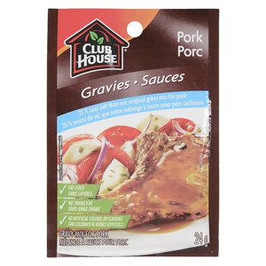Club House Gravies Mix 25% Less Salt Pork