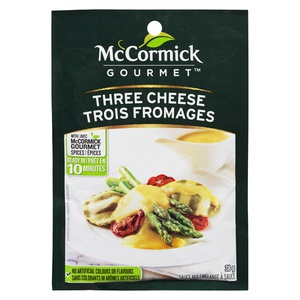McCormick Gourmet Sauce Mix Three Cheese