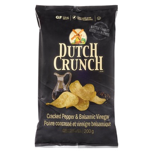 Old Dutch Dutch Crunch Chips Cracked Black Pepper Balsamic