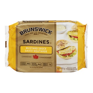 Brunswick Sardines Mustard