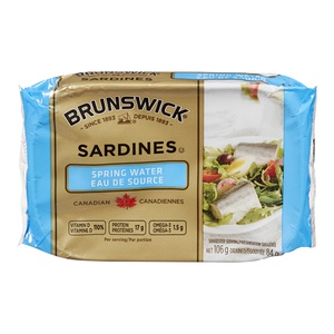 Brunswick Sardines Spring Water