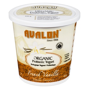 Avalon Organic Yogurt French Vanilla