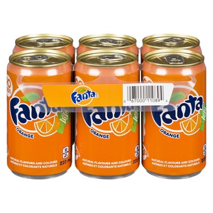 Fanta Orange Mini Cans