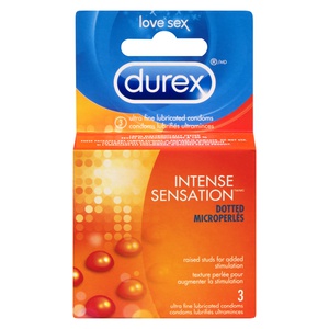 Durex Intense Sensitive Lubricated Condoms