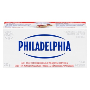 Philadelphia Cream Cheese Brick Light