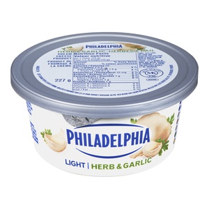 Philadelphia Cream Cheese Light Herb & Garlic