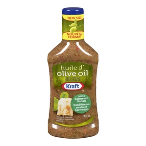Kraft Dressing Ex Virgin Olive Oil Pesto Parmesan Italian