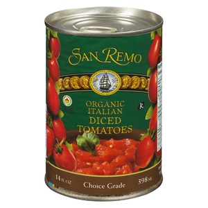 San Remo Organic Italian Diced Tomatoes