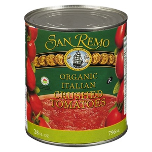 San Remo Organic Crushed Tomatoes