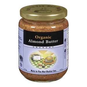 Nuts to You Organic Almond Butter Crunchy
