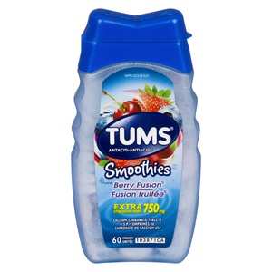 Tums Smoothies Berry Fusion