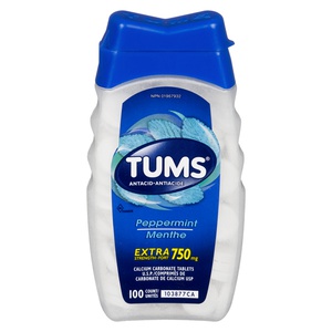 Tums Extra Strength Peppermint